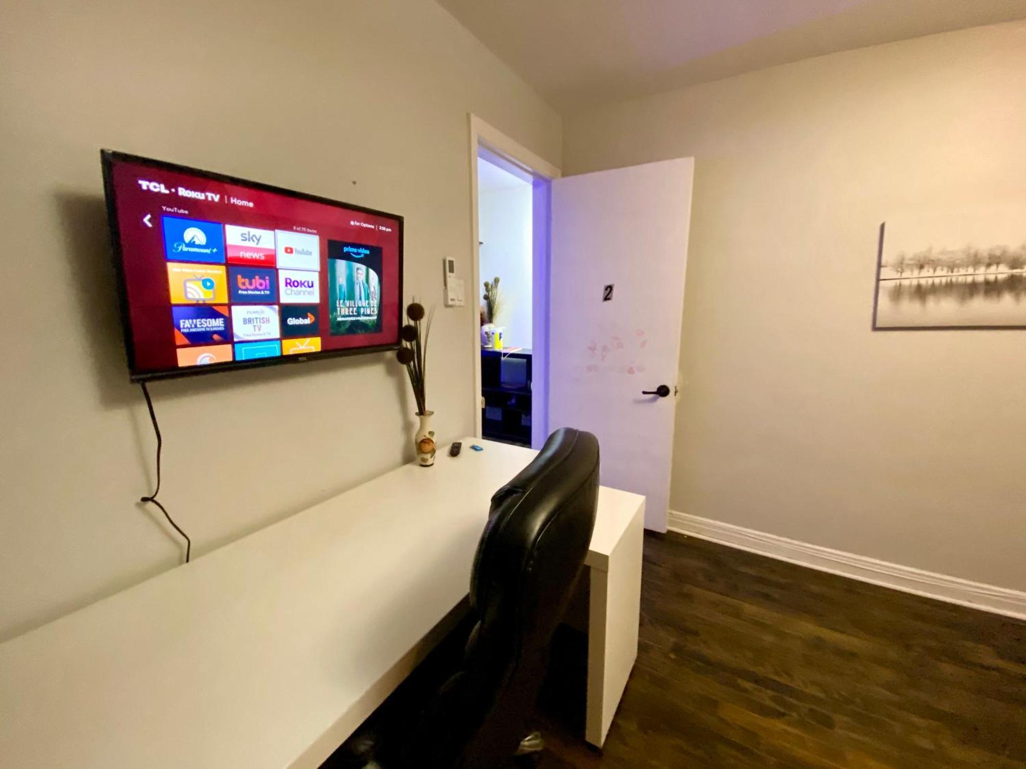 Montreal Homes - Affordable Rooms, Smart Tv, Shared Kitchen Eksteriør billede